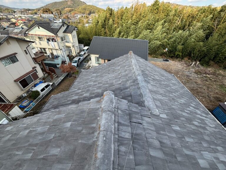 熊本市北区住宅全塗装屋根塗装工事施工後