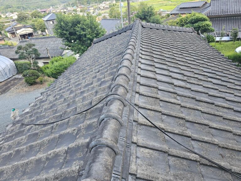 屋根塗装工事　施工前