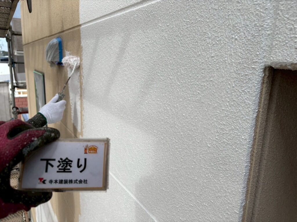 熊本外壁塗装 下塗り