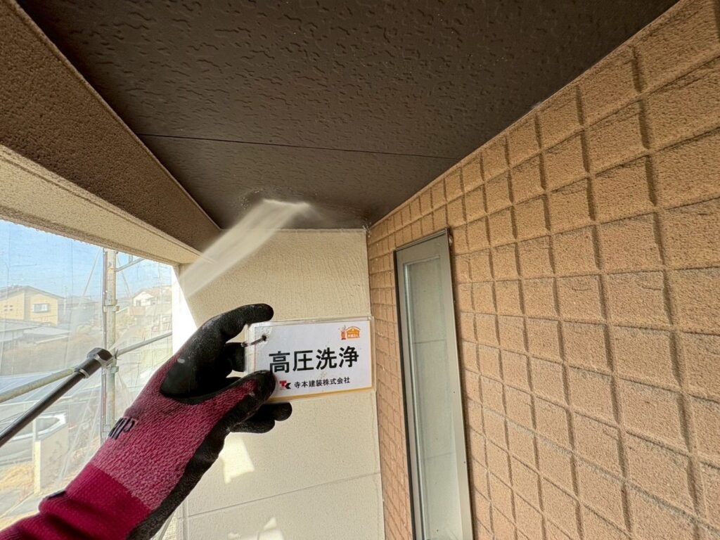 熊本外壁塗装　高圧洗浄