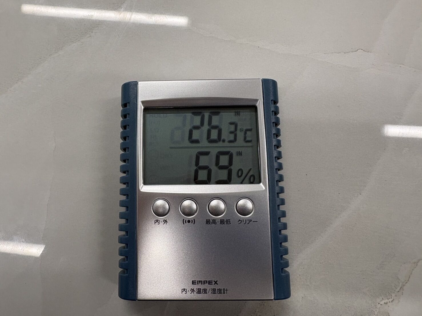 熊本外壁塗装 湿度計