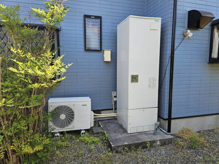 熊本外壁塗装　エコキュート交換工事　施工後