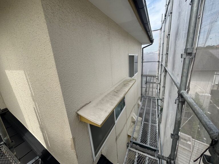 熊本外壁塗装　F様　庇板金塗装