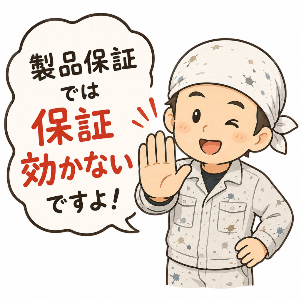 熊本外壁塗装 保証効かない