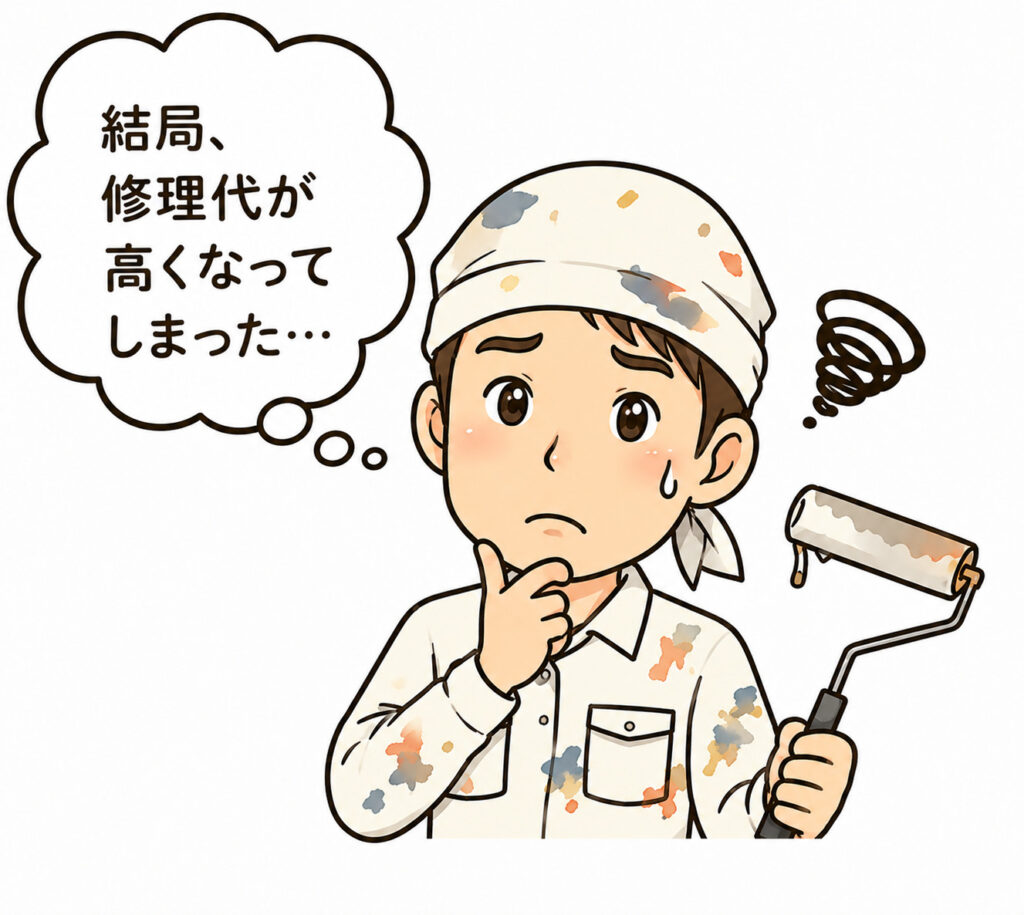 熊本外壁塗装　修理代