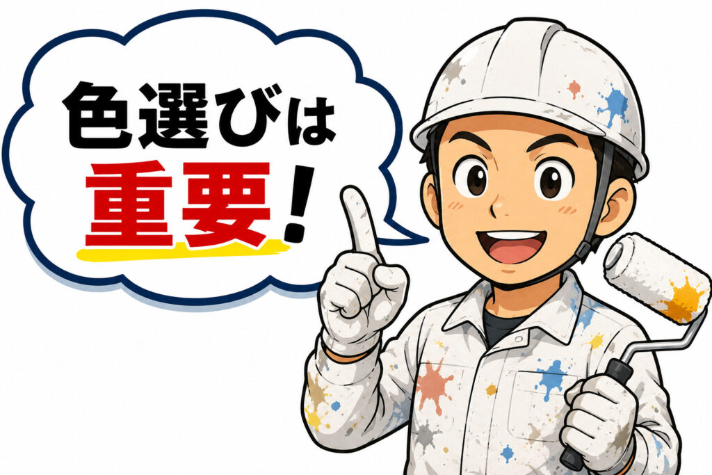 熊本外壁塗装　色選び