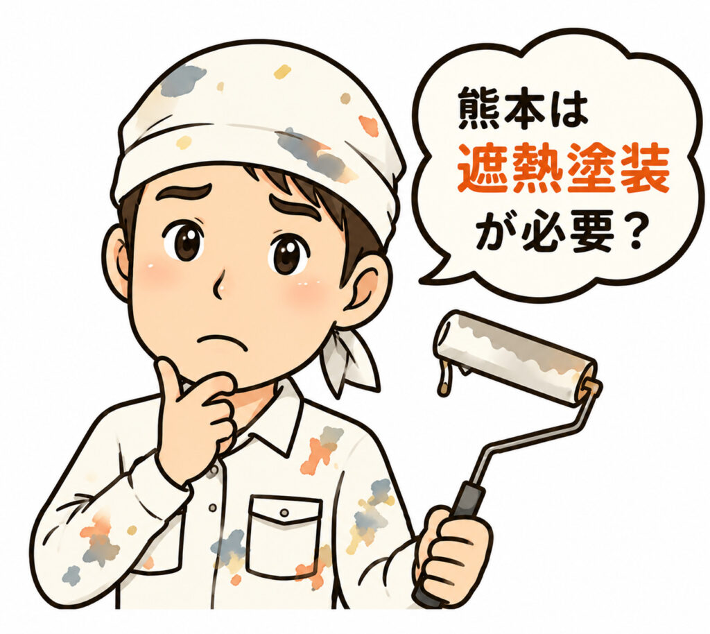 熊本外壁塗装　遮熱塗装必要？