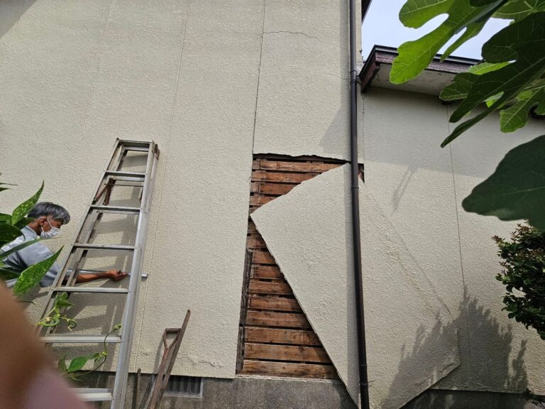 熊本外壁塗装　施工前状況