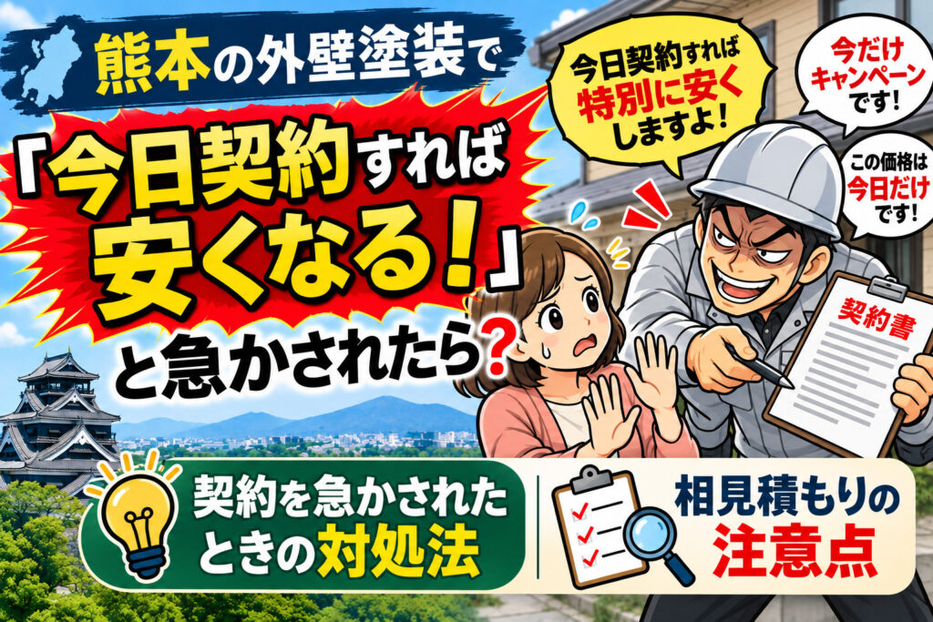 熊本外壁塗装　悪徳業者