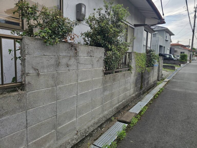 熊本外壁塗装　外塀