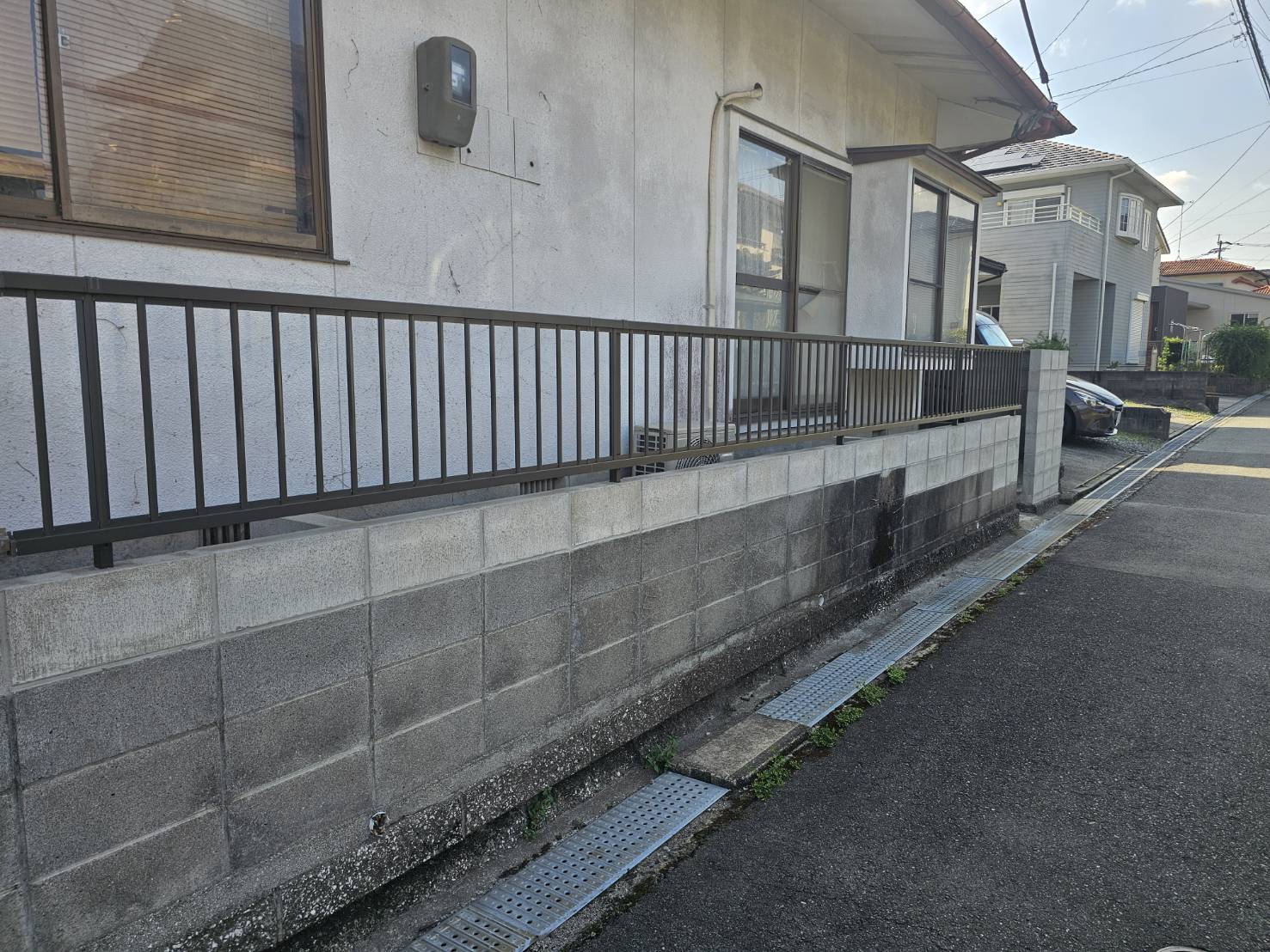 熊本外壁塗装　外塀
