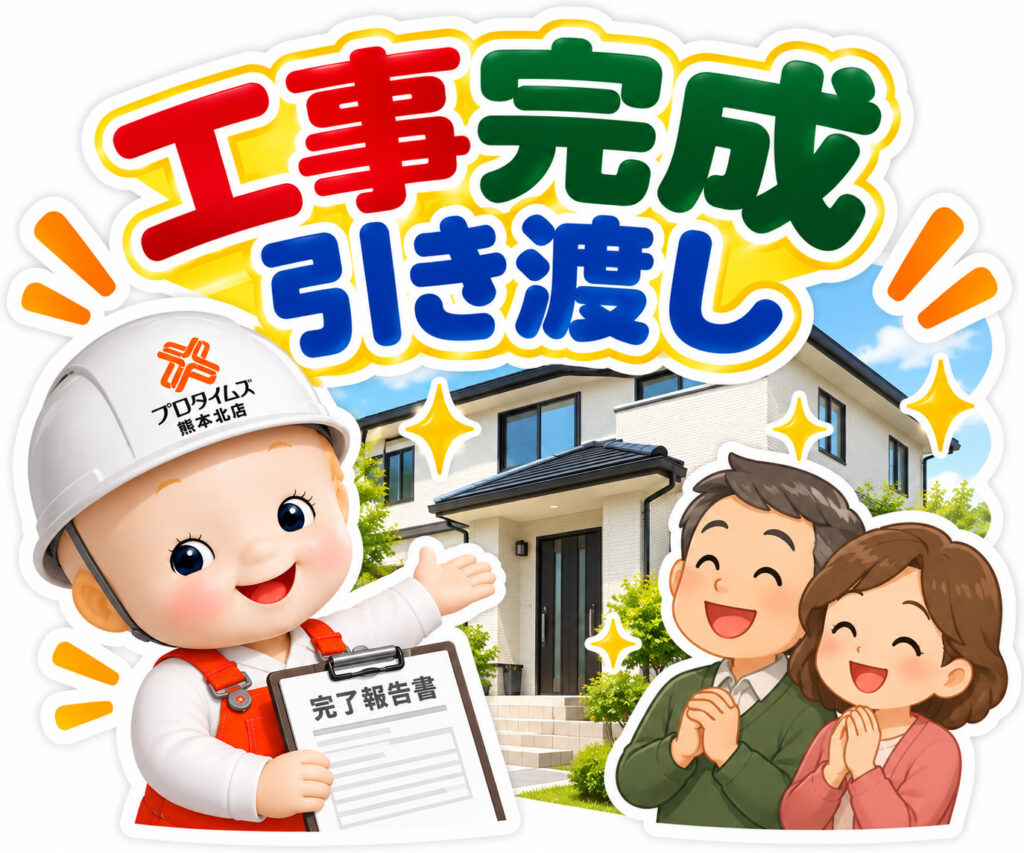 熊本外壁塗装 引き渡し